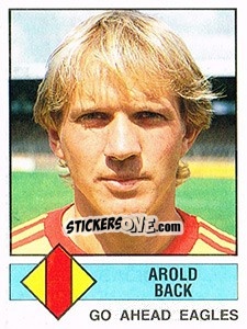 Figurina Arold Back - Voetbal 1986-1987 - Panini