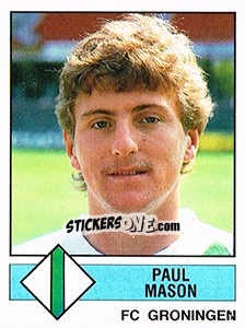 Sticker Paul Mason - Voetbal 1986-1987 - Panini