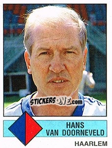 Sticker Hans van Doorneveld - Voetbal 1986-1987 n. 173 - Panini
