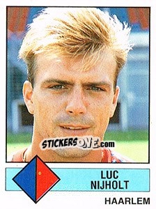 Cromo Luc Nijholt - Voetbal 1986-1987 - Panini