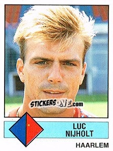 Figurina Luc Nijholt - Voetbal 1986-1987 - Panini