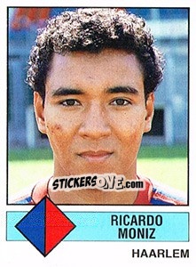 Sticker Ricardo Moniz - Voetbal 1986-1987 - Panini