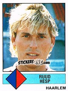 Sticker Ruud Hesp - Voetbal 1986-1987 - Panini