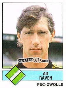 Sticker Ad Raven - Voetbal 1986-1987 n. 193 - Panini