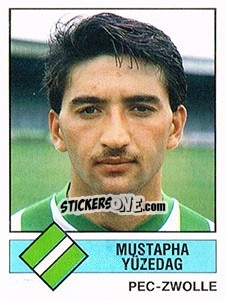 Sticker Mustapha Yüzedag - Voetbal 1986-1987 n. 199 - Panini