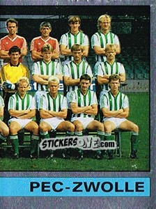 Figurina Team - Voetbal 1986-1987 n. 209 - Panini