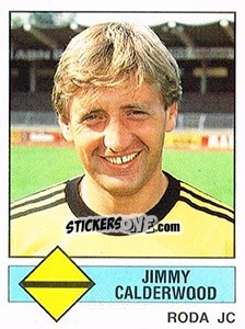 Sticker Jimmy Calderwood - Voetbal 1986-1987 - Panini