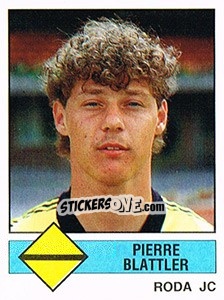 Cromo Pierre Blattler - Voetbal 1986-1987 - Panini