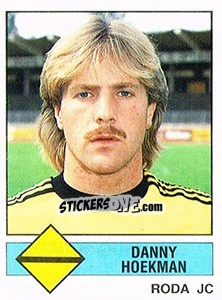 Sticker Danny Hoekman - Voetbal 1986-1987 - Panini