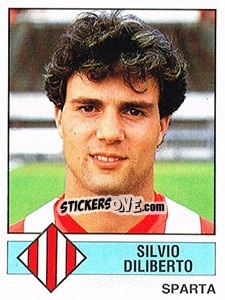 Sticker Silvio Diliberto - Voetbal 1986-1987 - Panini