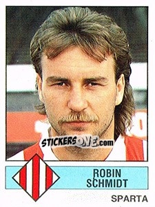 Sticker Robin Schmidt - Voetbal 1986-1987 - Panini