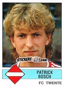 Sticker Patrick Bosch - Voetbal 1986-1987 - Panini