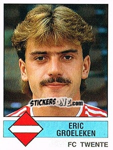 Figurina Eric Groeleken - Voetbal 1986-1987 - Panini