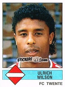 Figurina Ulrich Wilson - Voetbal 1986-1987 - Panini