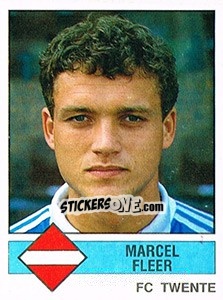 Sticker Marcel Fleer - Voetbal 1986-1987 - Panini