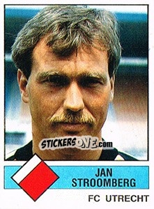 Cromo Jan Stroomberg - Voetbal 1986-1987 n. 302 - Panini