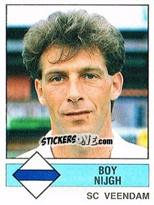 Cromo Boy Nijgh - Voetbal 1986-1987 n. 312 - Panini