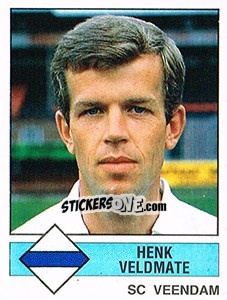 Cromo Henk Veldmate - Voetbal 1986-1987 n. 313 - Panini