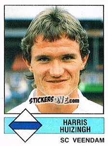 Sticker Harris Huizingh - Voetbal 1986-1987 - Panini