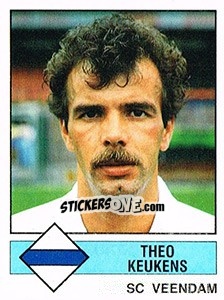 Cromo Theo Keukens - Voetbal 1986-1987 n. 315 - Panini