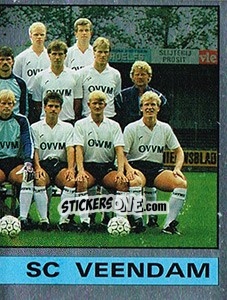 Sticker Team - Voetbal 1986-1987 - Panini