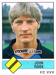 Sticker John Roox - Voetbal 1986-1987 n. 326 - Panini