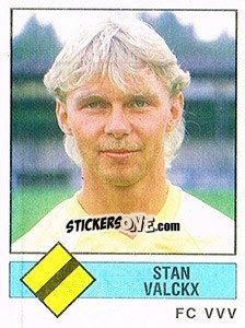 Figurina Stan Valckx - Voetbal 1986-1987 - Panini