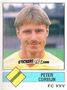 Cromo Peter Corbijn - Voetbal 1986-1987 - Panini