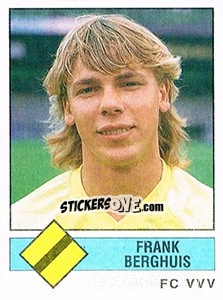 Sticker Frank Berghuis - Voetbal 1986-1987 - Panini