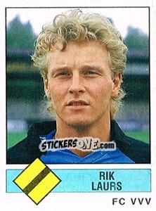 Sticker Rik Laurs - Voetbal 1986-1987 - Panini