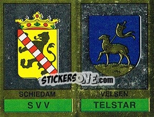 Sticker SVV / Telstar - Voetbal 1986-1987 n. 350 - Panini