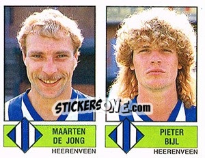 Sticker Maarten de Jong / Pieter Bijl