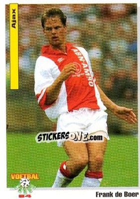 Sticker Frank De Boer - Voetbal Cards 1993-1994 - Panini
