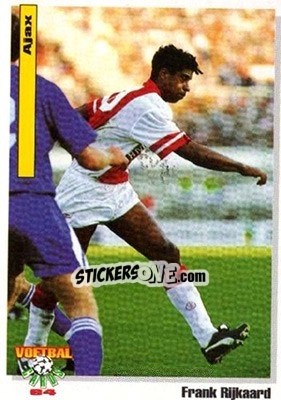 Sticker Frank Rijkaard - Voetbal Cards 1993-1994 n. 6 - Panini