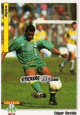 Sticker Edgar Davids - Voetbal Cards 1993-1994 n. 8 - Panini