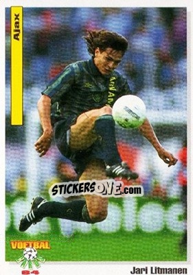 Sticker Jari Litmanen - Voetbal Cards 1993-1994 n. 10 - Panini