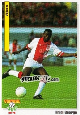 Sticker Finidi George - Voetbal Cards 1993-1994 - Panini