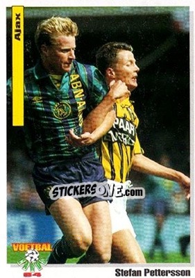 Sticker Stefan Petterson - Voetbal Cards 1993-1994 n. 12 - Panini