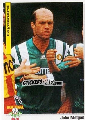 Sticker John Metgod - Voetbal Cards 1993-1994 - Panini