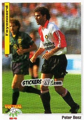 Sticker Peter Bosz - Voetbal Cards 1993-1994 - Panini