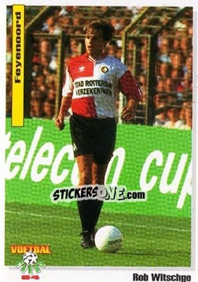 Sticker Rob Witschge - Voetbal Cards 1993-1994 - Panini