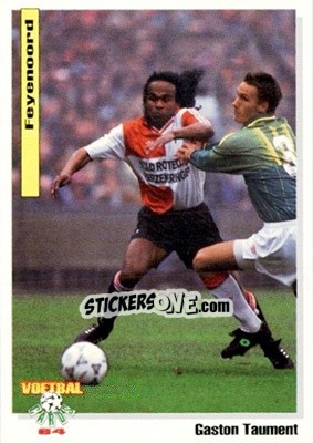 Sticker Gaston Taument - Voetbal Cards 1993-1994 - Panini