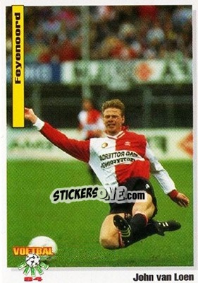 Sticker John Van Loen - Voetbal Cards 1993-1994 n. 28 - Panini