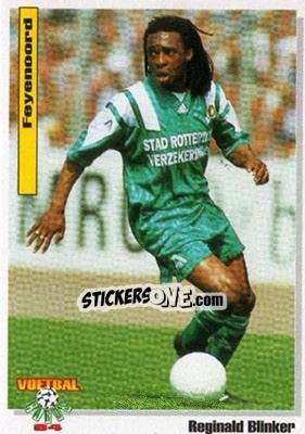 Sticker Reginald Blinker - Voetbal Cards 1993-1994 - Panini