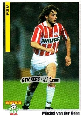 Sticker Mitchel Van Der Gaag - Voetbal Cards 1993-1994 - Panini