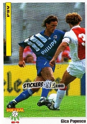 Sticker Gica Popescu - Voetbal Cards 1993-1994 n. 34 - Panini