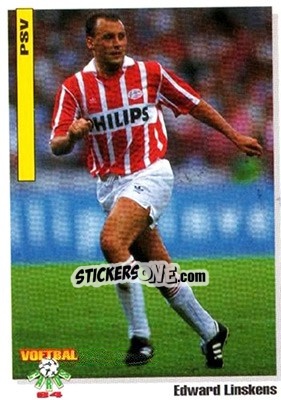 Sticker Edward Linskens - Voetbal Cards 1993-1994 - Panini