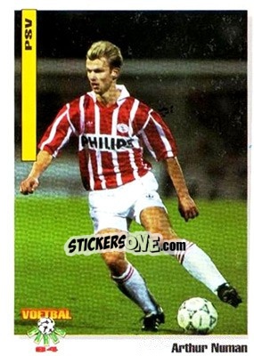 Sticker Arthur Numan - Voetbal Cards 1993-1994 - Panini