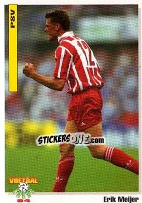 Sticker Erik Meijer - Voetbal Cards 1993-1994 - Panini