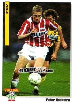 Figurina Peter Hoekstra - Voetbal Cards 1993-1994 - Panini